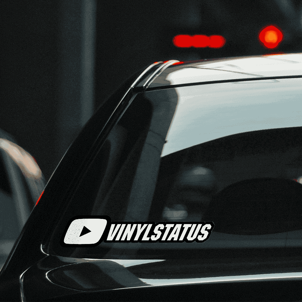 Custom Youtube Username Stickers / Decals