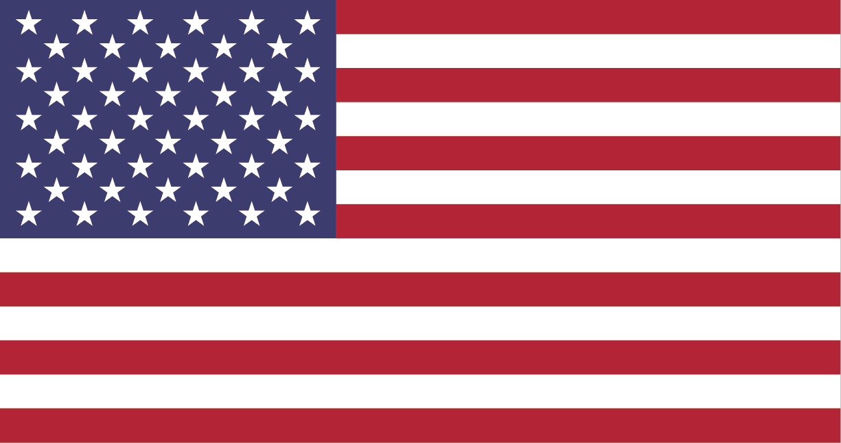 American Flag Sticker