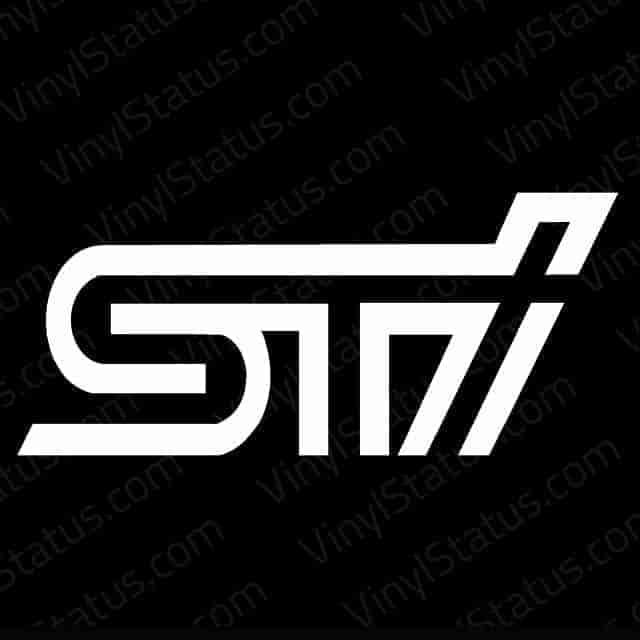 STI Sticker