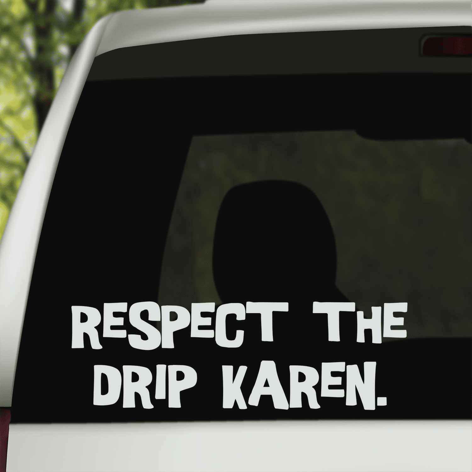 Respect The Drip Sticker/Banner