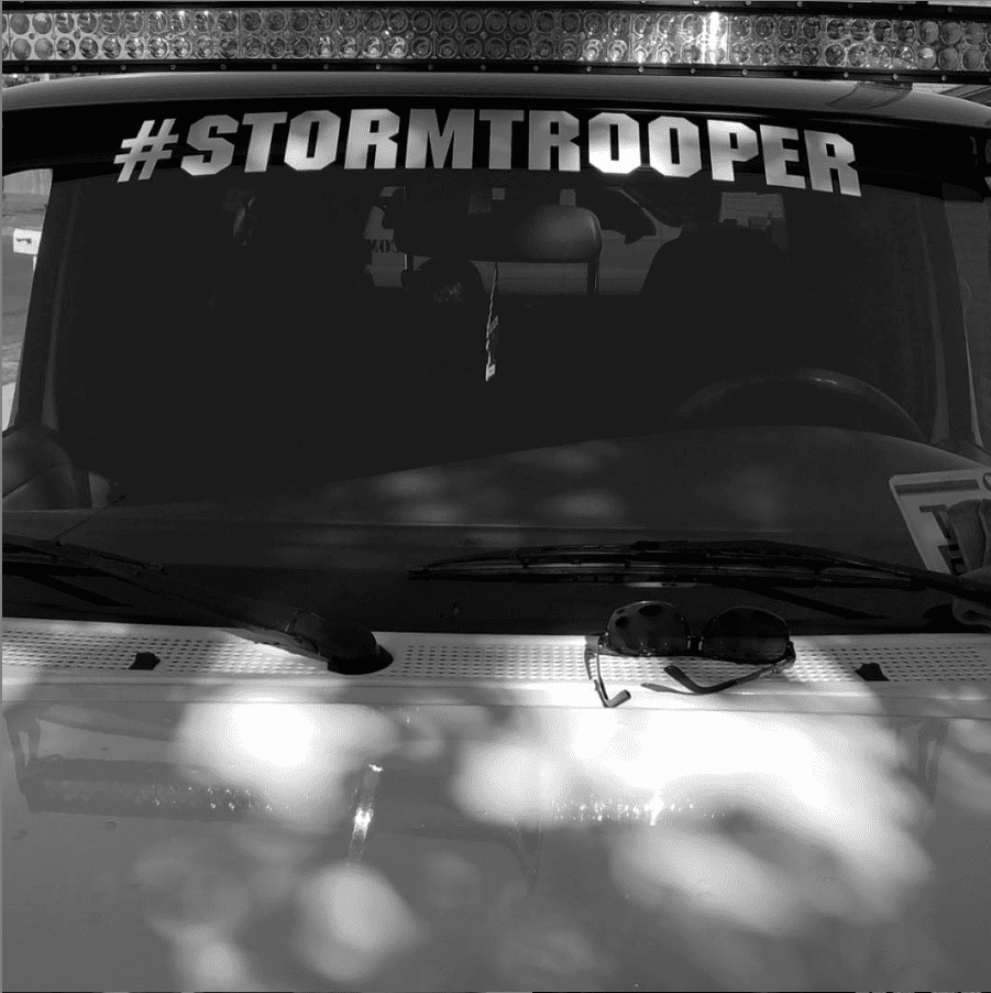 Custom Jeep Windshield Decals