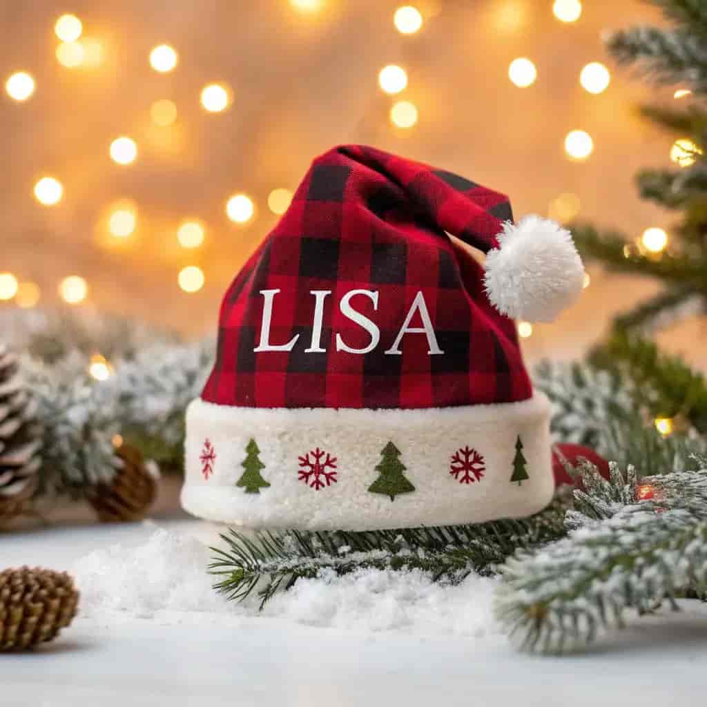 Personalized Santa Hat