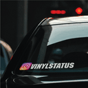 Custom Instagram Social Stickers / Decals - Color Logo