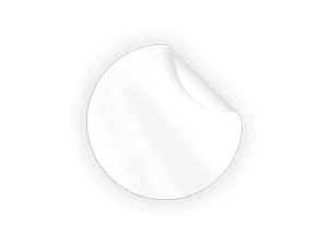 Vinyl sticker material