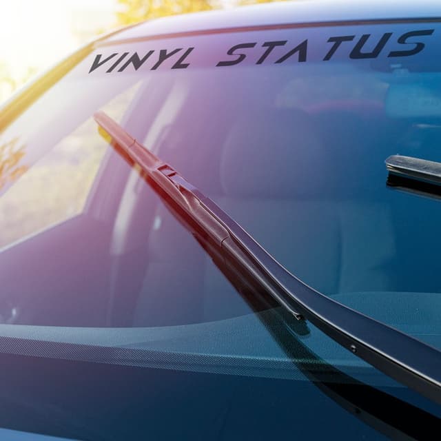 Text Windshield Banners