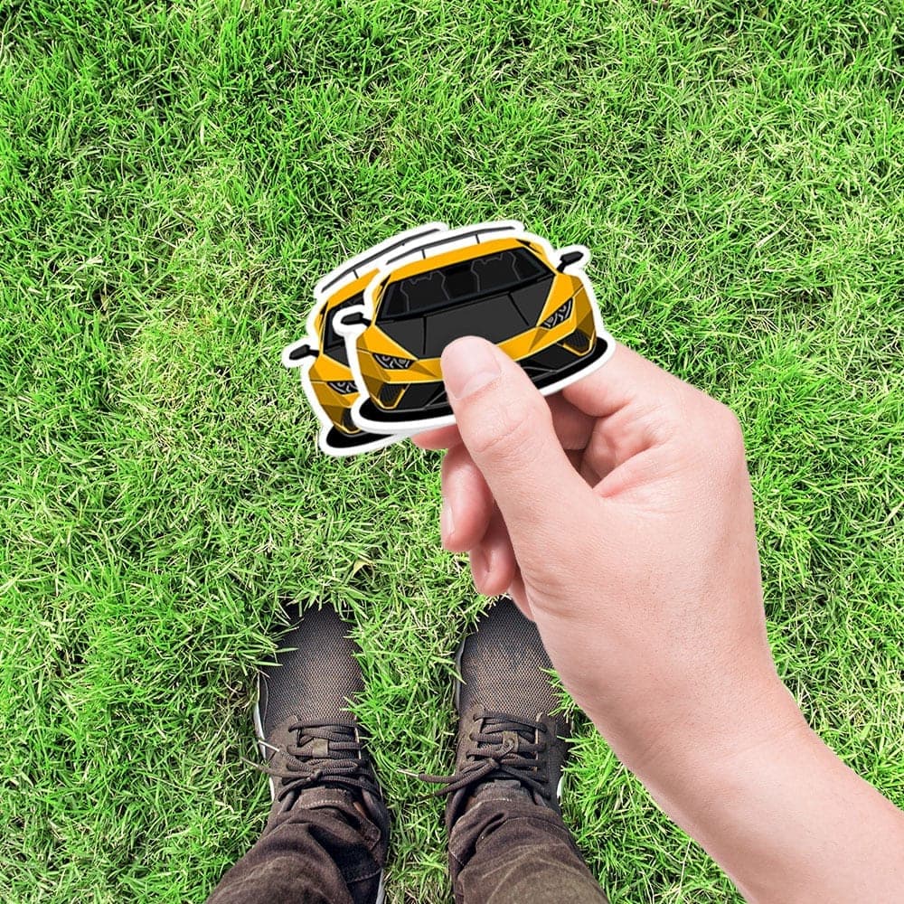Cartoon car stickers