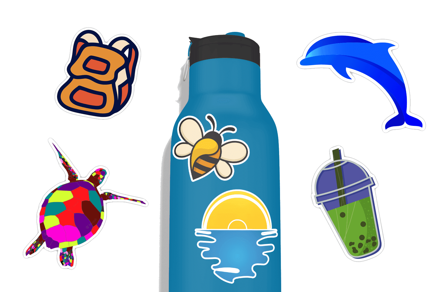Customized Hydro Flask Stickers