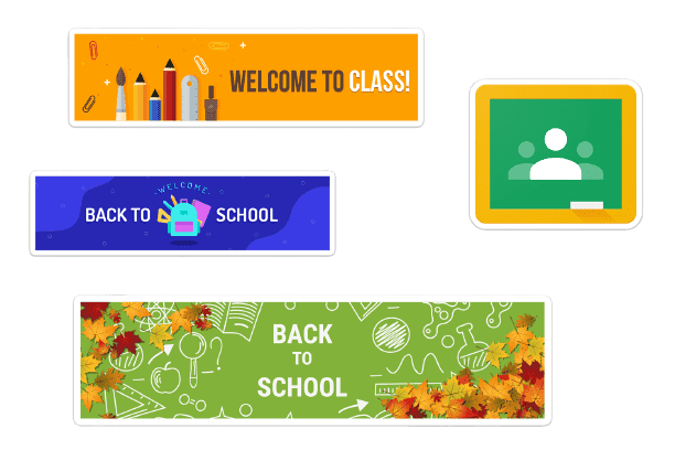 Custom Google Classroom Banner
