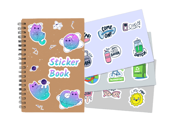 Custom Sticker Book