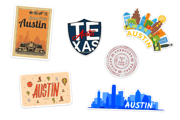 Custom Stickers Austin