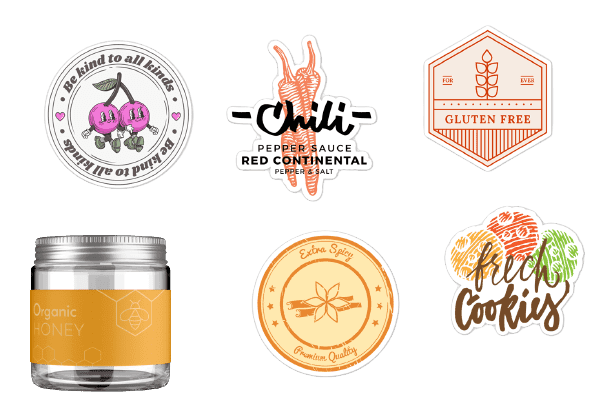Custom Stickers for Mason Jars