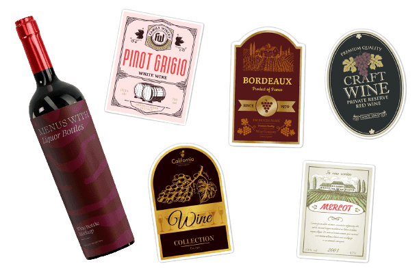 Custom Wine Label Stickers