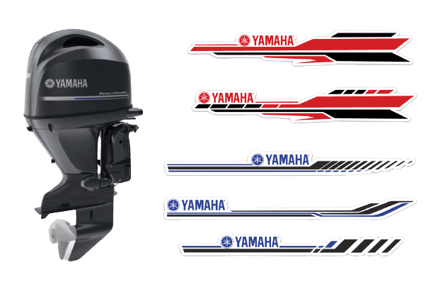 Custom Yamaha Outboard Decals