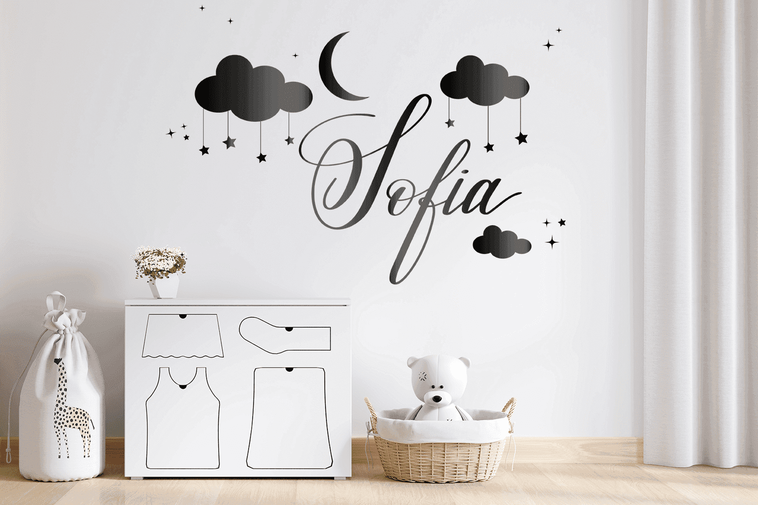 Personalized Name Decals for Nursery