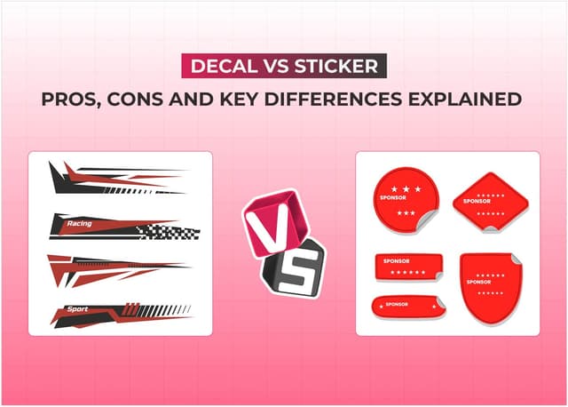 Decal vs Sticker: Pros, Cons, and Key Differences Explained | Vinyl Status