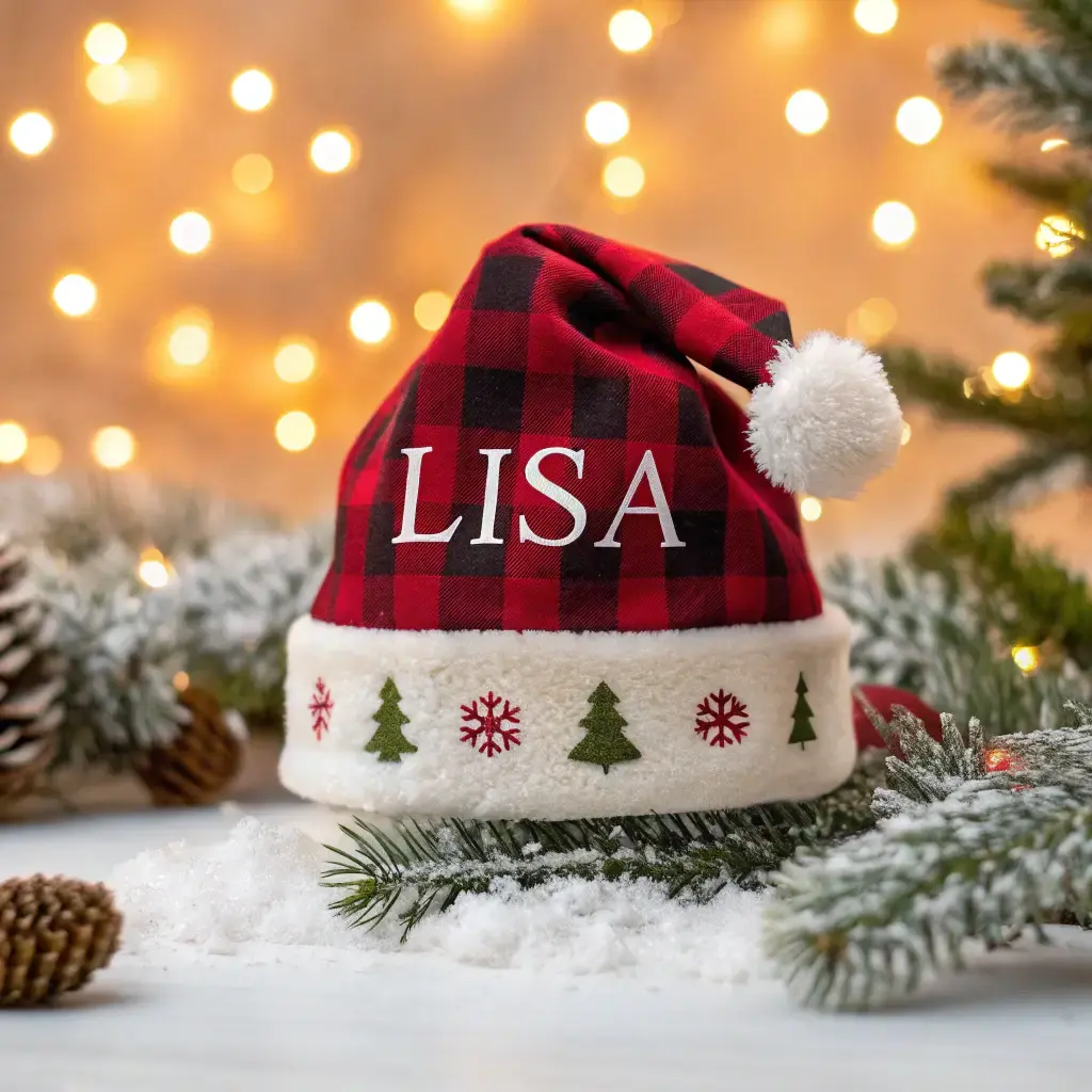 Personalized Santa Hat