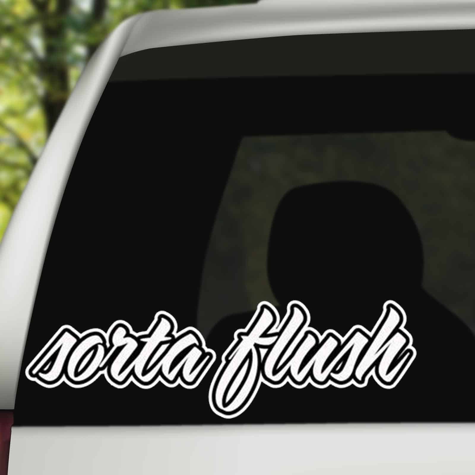 Sorta Flush Decal