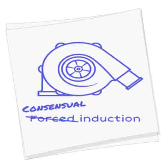 Consenual Induction mockup