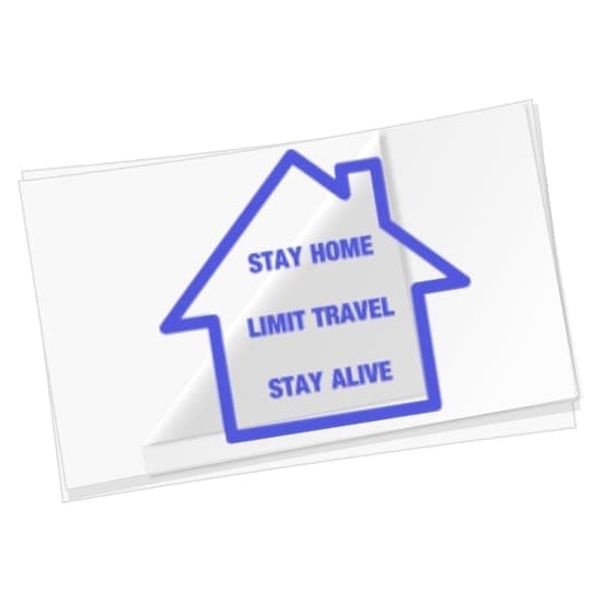 STAY HOME STAHY ALIVE