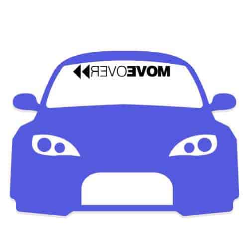 Move Over Sticker / Banner