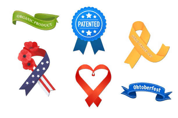 Custom Ribbon Magnets