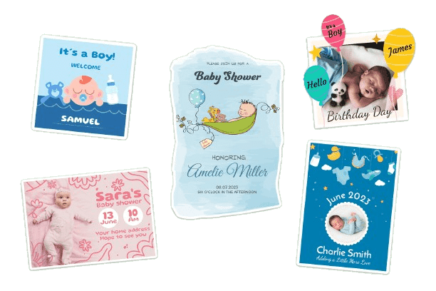 Personalized Baby Shower Favors Magnets