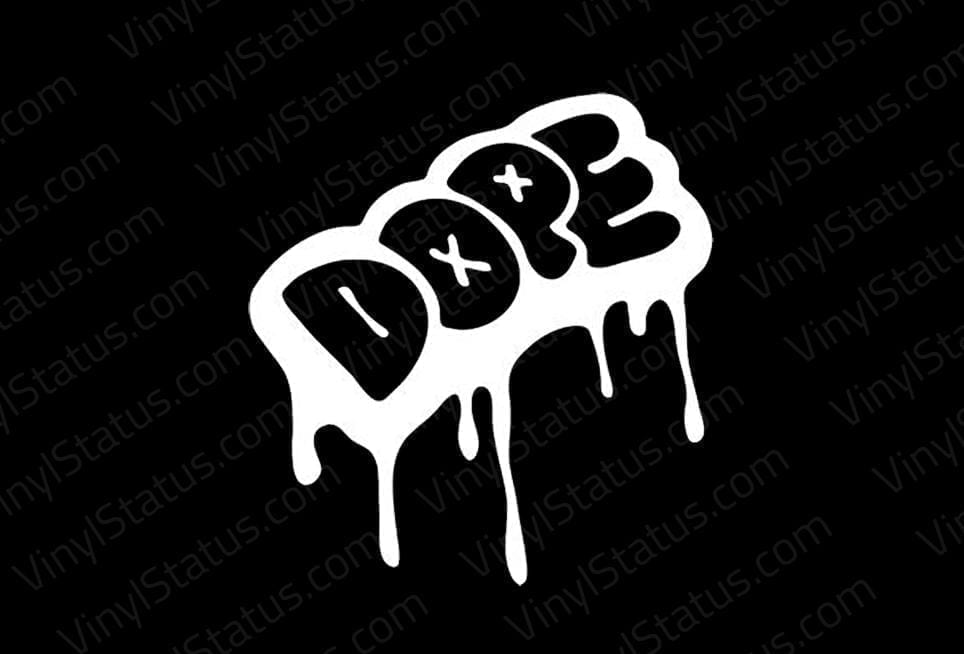 Dope Sticker #1 • Premium Quality • VINYL STATUS